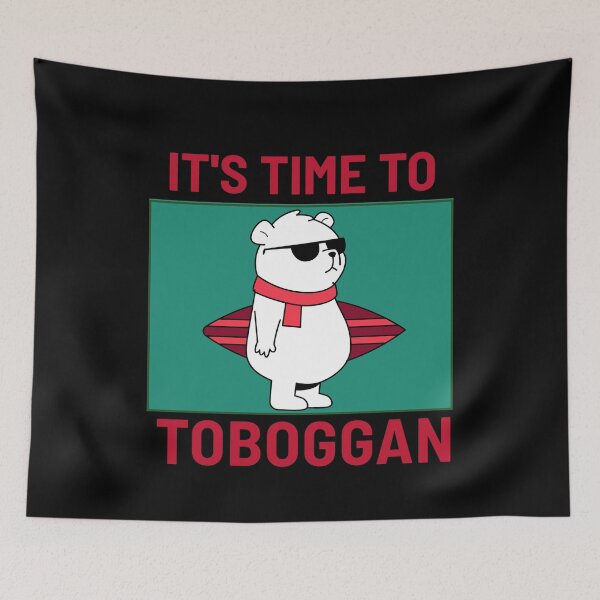 Item preview, Christmas Toboggan Polar Bear Xmas designed and sold by jacks-tees.