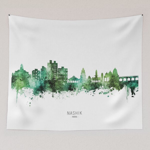 Item preview, Nashik Skyline India designed and sold by ArtPrints.
