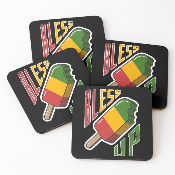 Artikelvorschau, Bless Up, cooles jamaikanisches Reggae-Musik-Eis entworfen und verkauft von emmjott.
