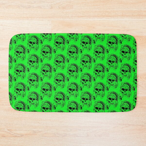Item preview, Skull Boxer on green background, Boxing, Box, Boxer, gothic, halloween, spooky designed and sold by IslesArt.