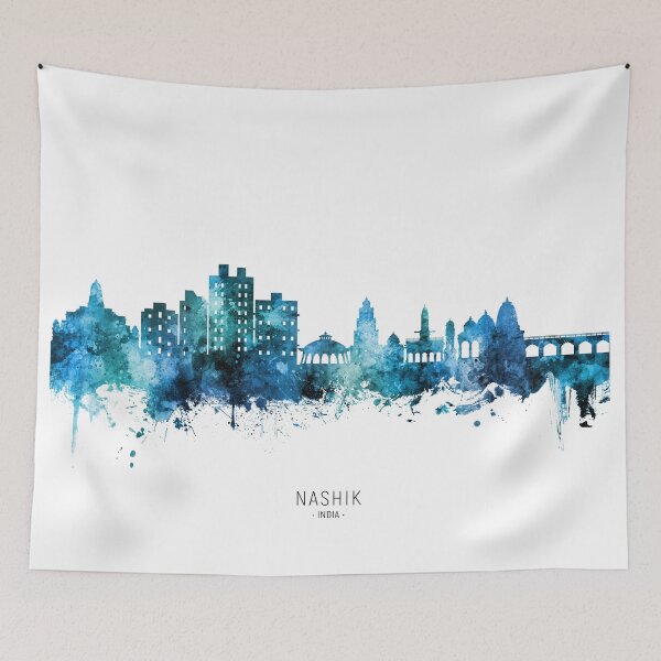 Item preview, Nashik Skyline India designed and sold by ArtPrints.
