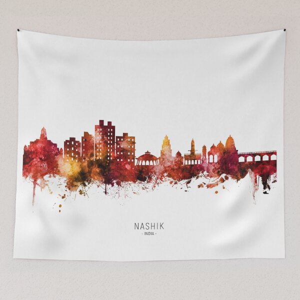 Item preview, Nashik Skyline India designed and sold by ArtPrints.