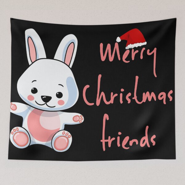 Item preview, Cute Merry Christmas friends, cute teddy bear offensive  designed and sold by Boss  Bubble.
