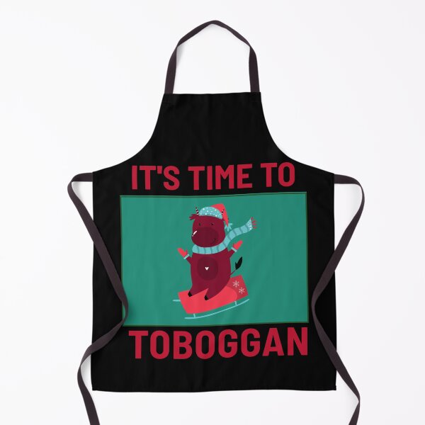 Item preview, Toboggan Time Christmas Sleigh designed and sold by jacks-tees.