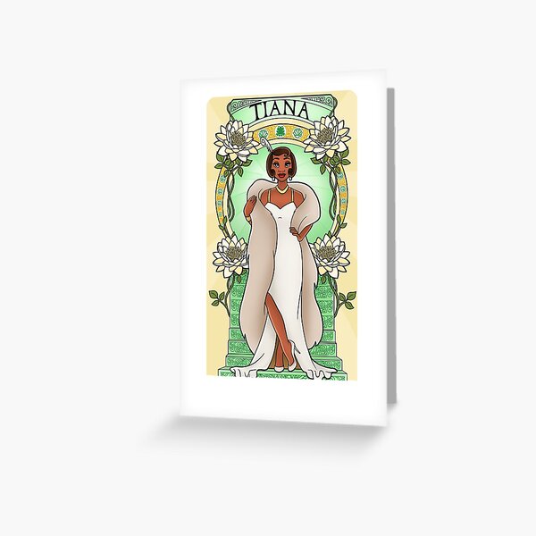 Item preview, Frog Princess Art Nouveau designed and sold by PaolaToscaArt.