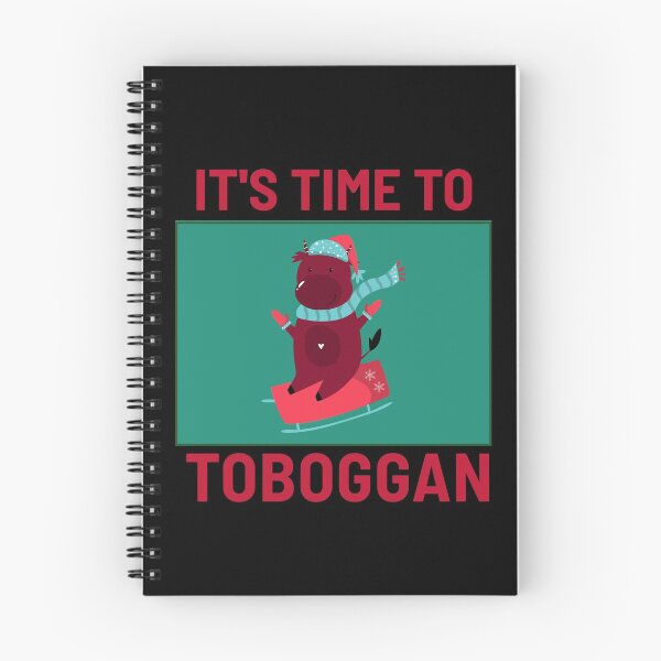 Item preview, Toboggan Time Christmas Sleigh designed and sold by jacks-tees.