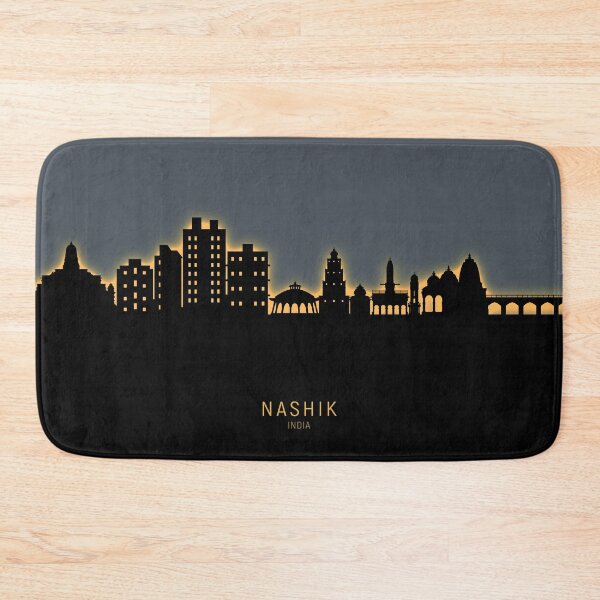 Aperçu de l'œuvre Nashik Skyline India créée et vendue par ArtPrints.