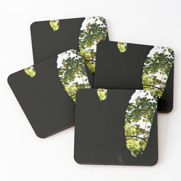 Item preview, Silhouette Plane Tree Foliage Branches Closeup designed and sold by worldways.