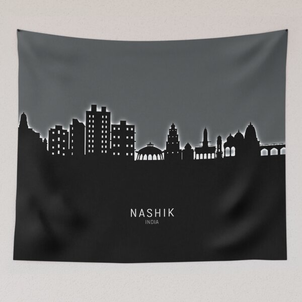 Item preview, Nashik Skyline India designed and sold by ArtPrints.