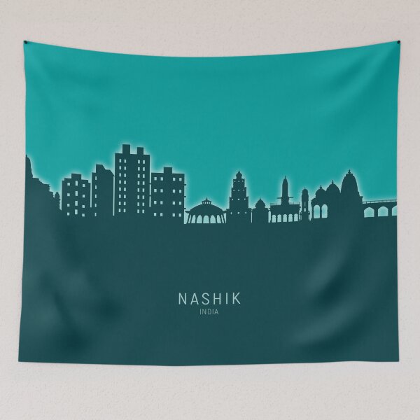 Item preview, Nashik Skyline India designed and sold by ArtPrints.