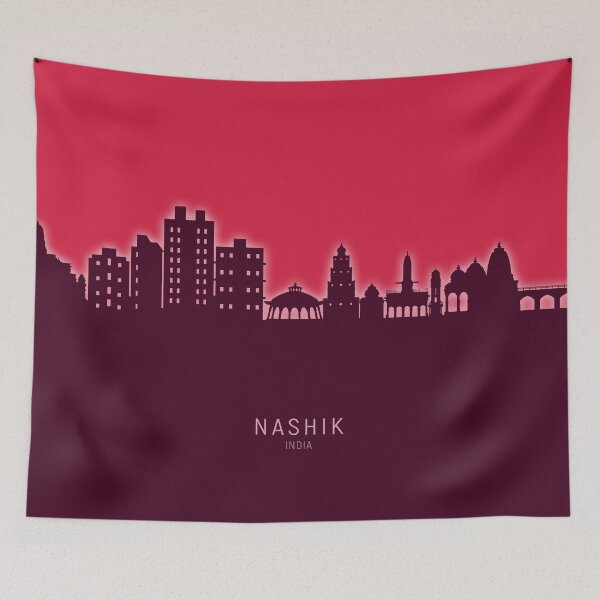Item preview, Nashik Skyline India designed and sold by ArtPrints.