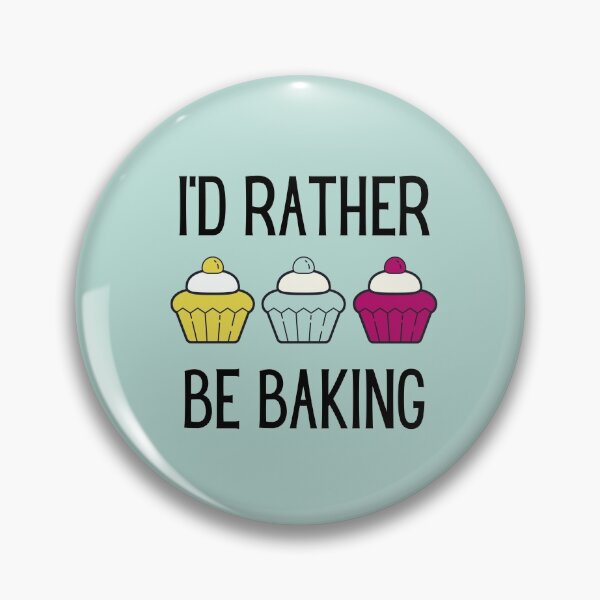 Item preview, I'd rather be baking designed and sold by sugarrosekitch.