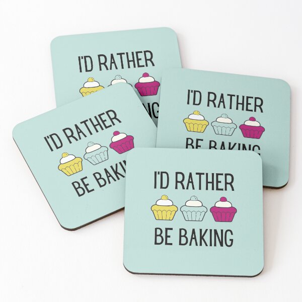 Item preview, I'd rather be baking designed and sold by sugarrosekitch.