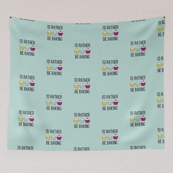 Item preview, I'd rather be baking designed and sold by sugarrosekitch.