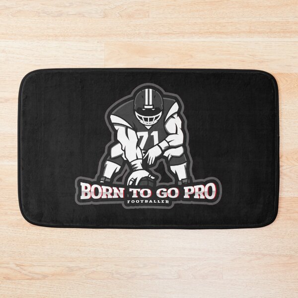 Item preview, Born to Go Pro Football Player designed and sold by Spicy Chilli.