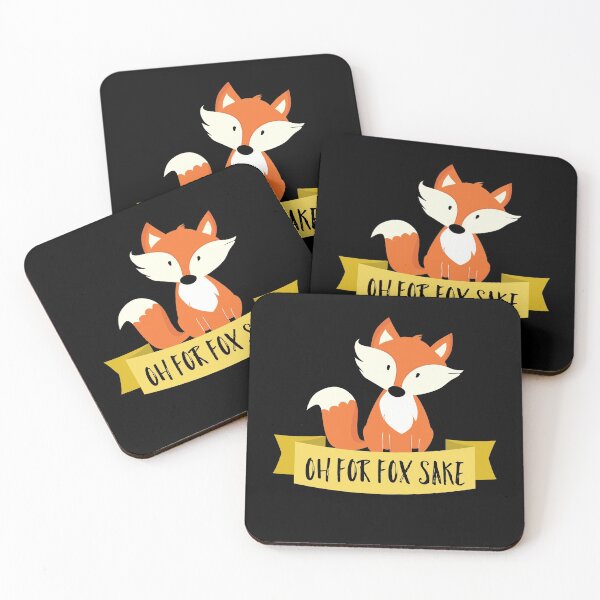 Item preview, Oh For Fox Sake designed and sold by Raw Creative Prints.