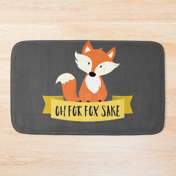 Item preview, Oh For Fox Sake designed and sold by Raw Creative Prints.