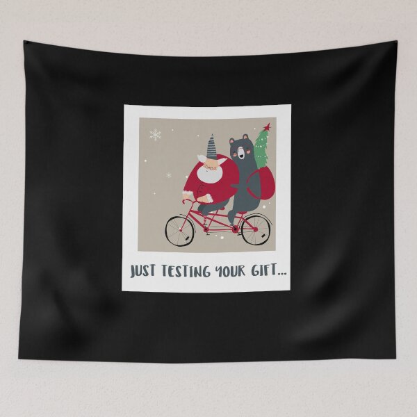 Item preview, Christmas Santa Joke Gift Testing designed and sold by jacks-tees.
