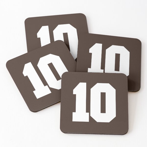 Item preview, 10 Number Cleveland Sports Ten Brown Jersey designed and sold by HelloFromAja.