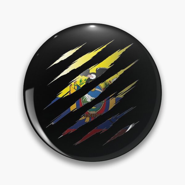 Item preview, Ecuador My Country Claw Nail designed and sold by HelloFromAja.