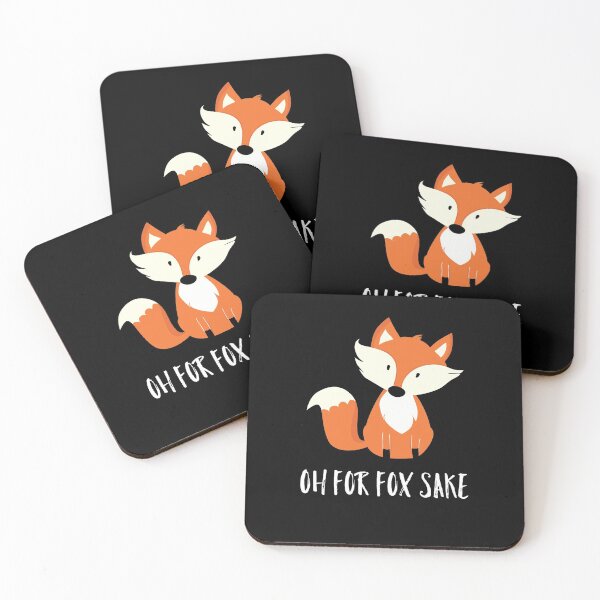 Item preview, Oh For Fox Sake designed and sold by Raw Creative Prints.