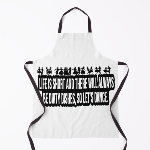 Item preview, Life Is Short BLK designed and sold by Square Dancing Gifts & Merchandise.