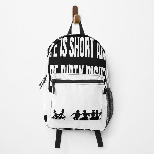 Item preview, Life Is Short BLK designed and sold by Square Dancing Gifts & Merchandise.