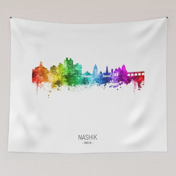 Item preview, Nashik Skyline India designed and sold by ArtPrints.