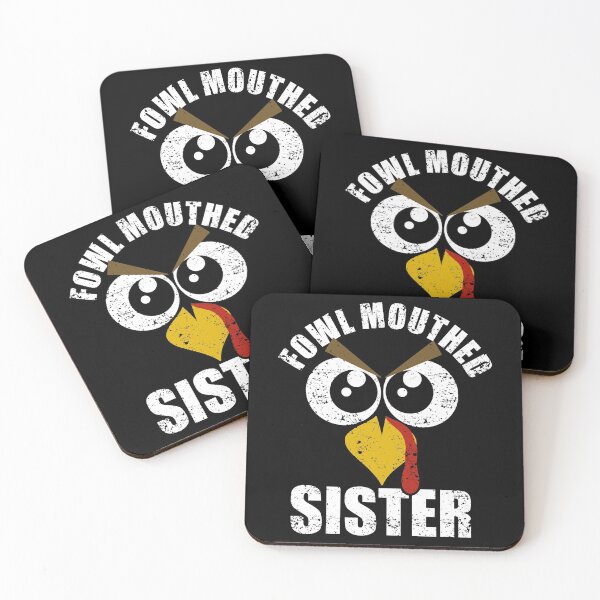 Item preview, Foul Mouther Sister Thanksgiving  designed and sold by mermaidselina.