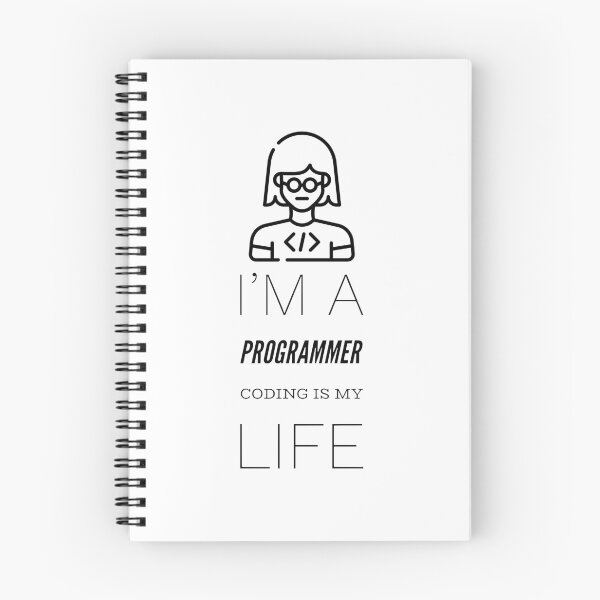 Item preview, I'm A Programmer Coding Is My Life (black) designed and sold by Stornu2Ruedas.