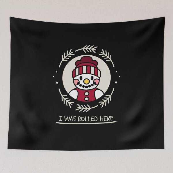 Item preview, Christmas Snowman Joke Rolled Up designed and sold by jacks-tees.