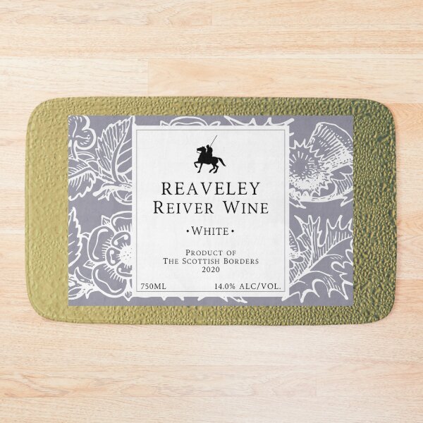 Item preview, REAVELEY Red Wine Label | Border Reivers designed and sold by yourscotborders.