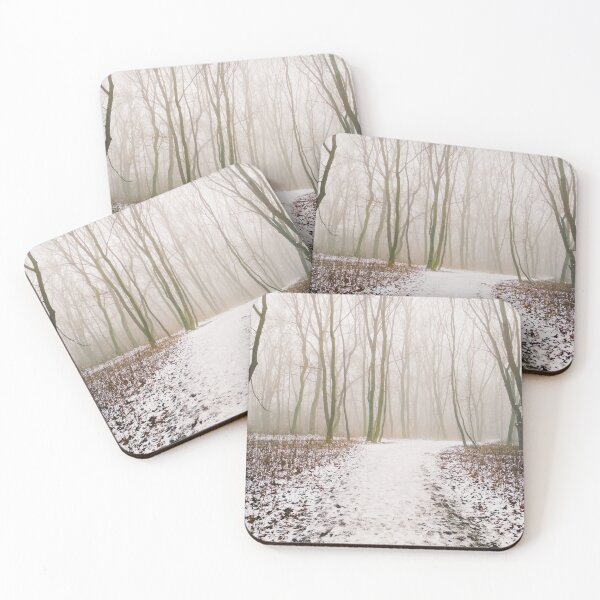 Item preview, Path through magic winter forest designed and sold by helenkaiy.