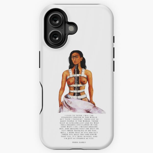 Aperçu de l'œuvre Frida Kahlo La colonne cassée plus citation créée et vendue par Elinora Westfall.