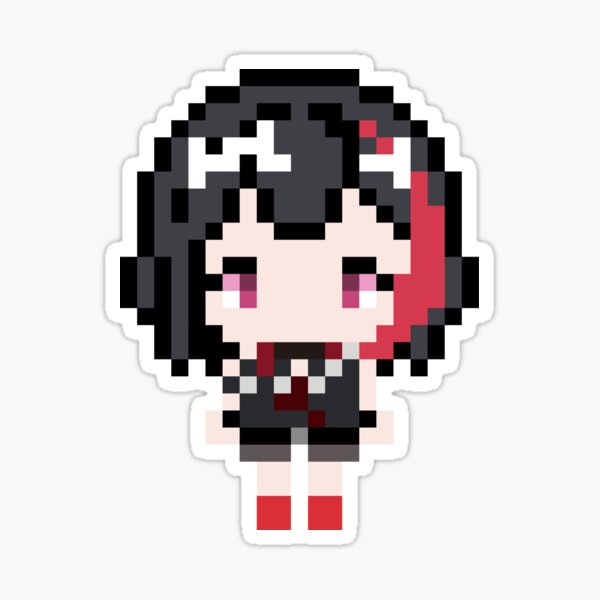 Bang Dream ! Afterglow Ran Mitake pixel art