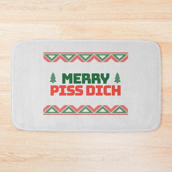 Item preview, Anti Christmas "Merry Piss Dich" funny saying designed and sold by thegoodys.