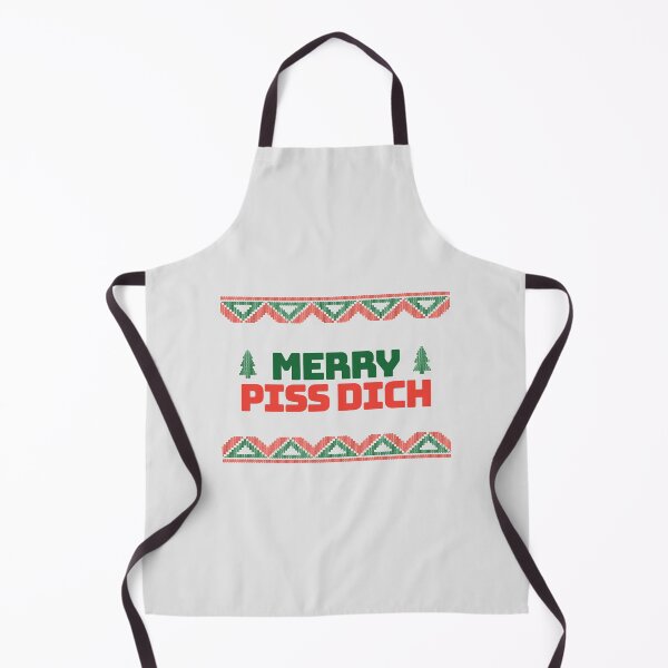 Item preview, Anti Christmas "Merry Piss Dich" funny saying designed and sold by thegoodys.