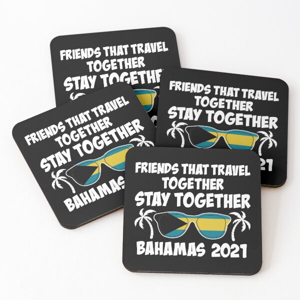 Item preview, Friends That Travel Together Bahamas Girls Trip 2021 print designed and sold by jakehughes2015.