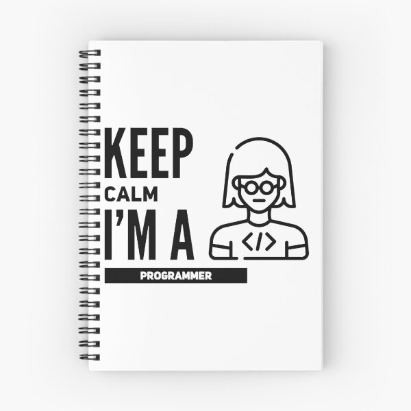 Item preview, Keep Calm I'm A Programmer (black) designed and sold by Stornu2Ruedas.