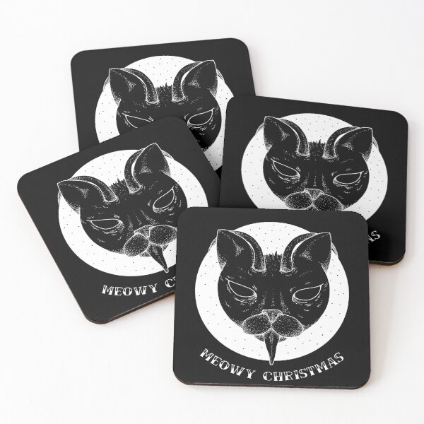 Item preview, Meowy Christmas Cat Xmas Krampus designed and sold by jacks-tees.