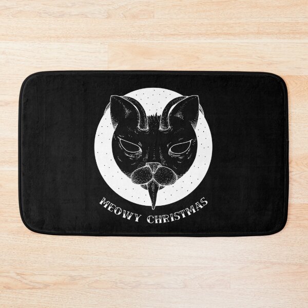 Item preview, Meowy Christmas Cat Xmas Krampus designed and sold by jacks-tees.