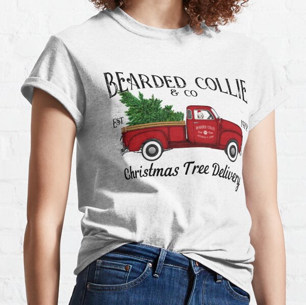 Vintage Car Carrying Christmas Tree Dallas Cowboys Merry Christmas T-Shirt  - TeeNavi