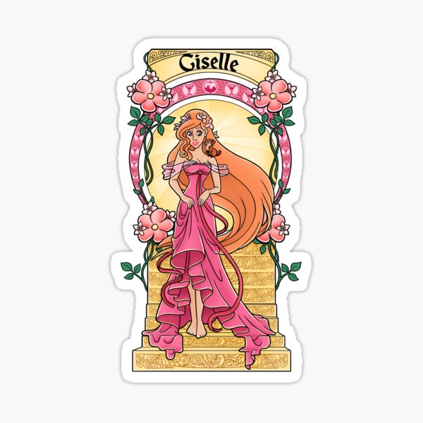 Item preview, Giselle Art Nouveau designed and sold by PaolaToscaArt.
