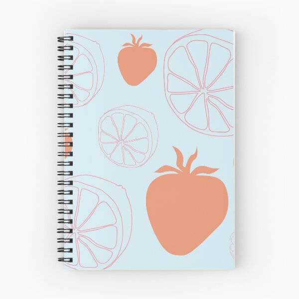 Item preview, Fruity strawberry citrus pattern designed and sold by LiliesValley.