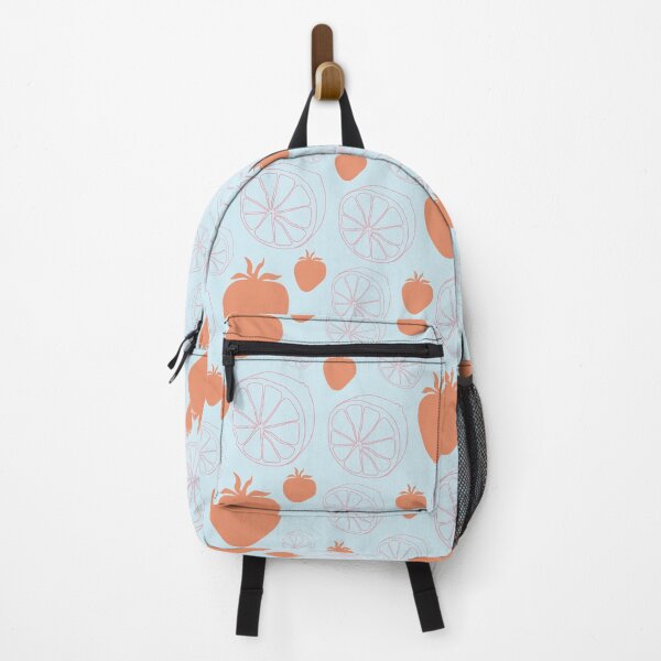 Item preview, Fruity strawberry citrus pattern designed and sold by LiliesValley.