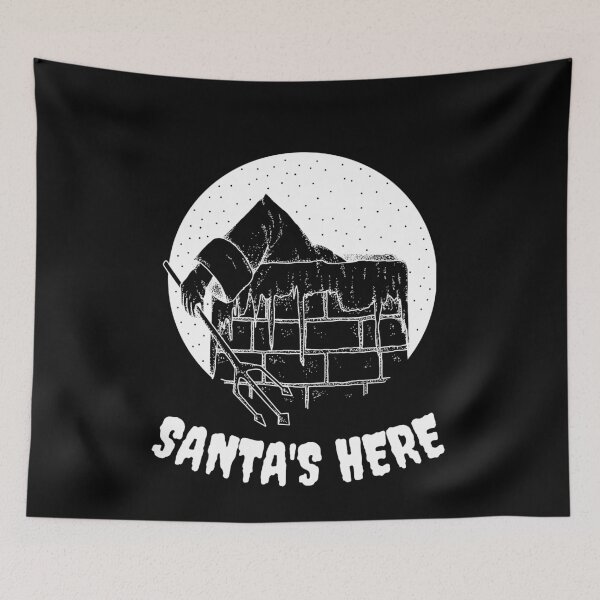Item preview, Evil Christmas Santa Chimney designed and sold by jacks-tees.
