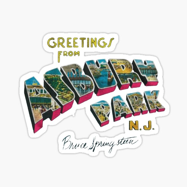 parque asbury Pegatina