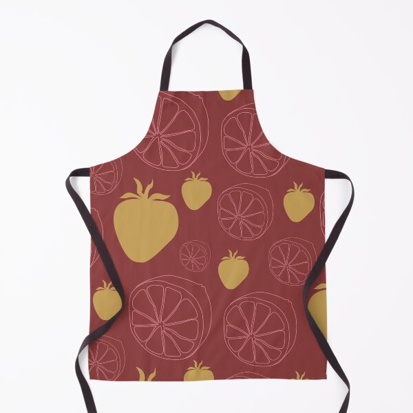 Item preview, Fruity strawberry citrus pattern designed and sold by LiliesValley.