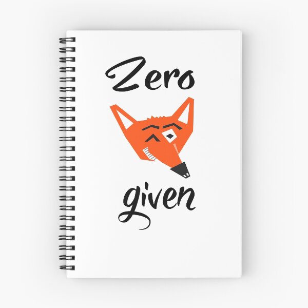 Item preview, Zero Fox Given designed and sold by barrelroll1.