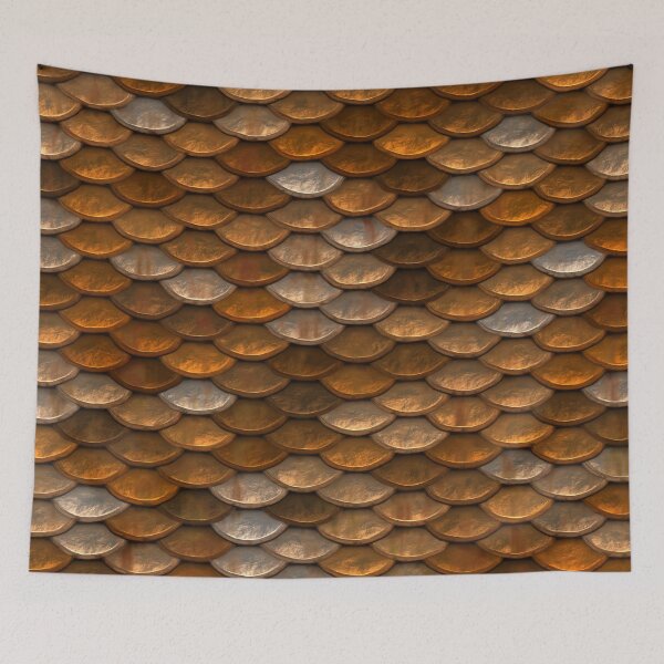Item preview, Golden Scales Patterns Multi Colors  designed and sold by halmarho.